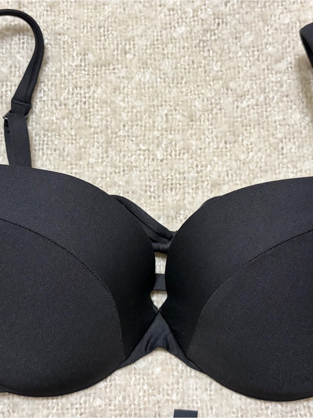 SKIMS Black Women's Two-Piece Swim Bikini Set - Picture 2 of 7